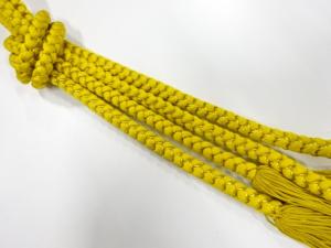 未使用品　正絹　手組帯締め
